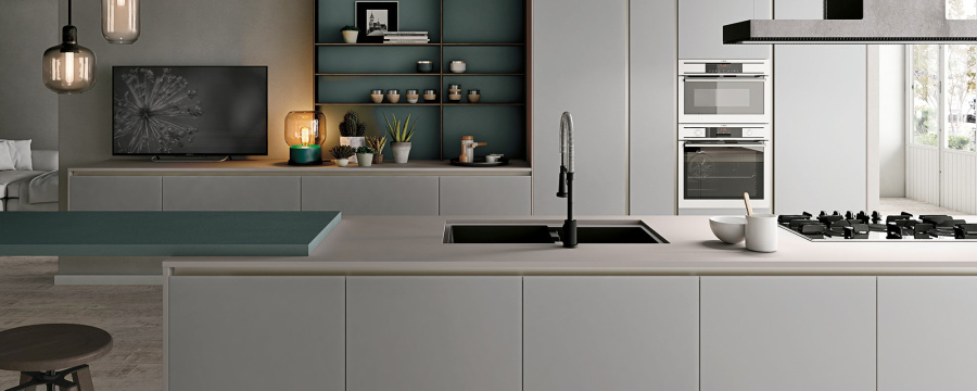 Photo Stosa Aliant kitchen straight