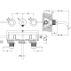 Photo Gessi sink mixer 316 54292#707 black matte