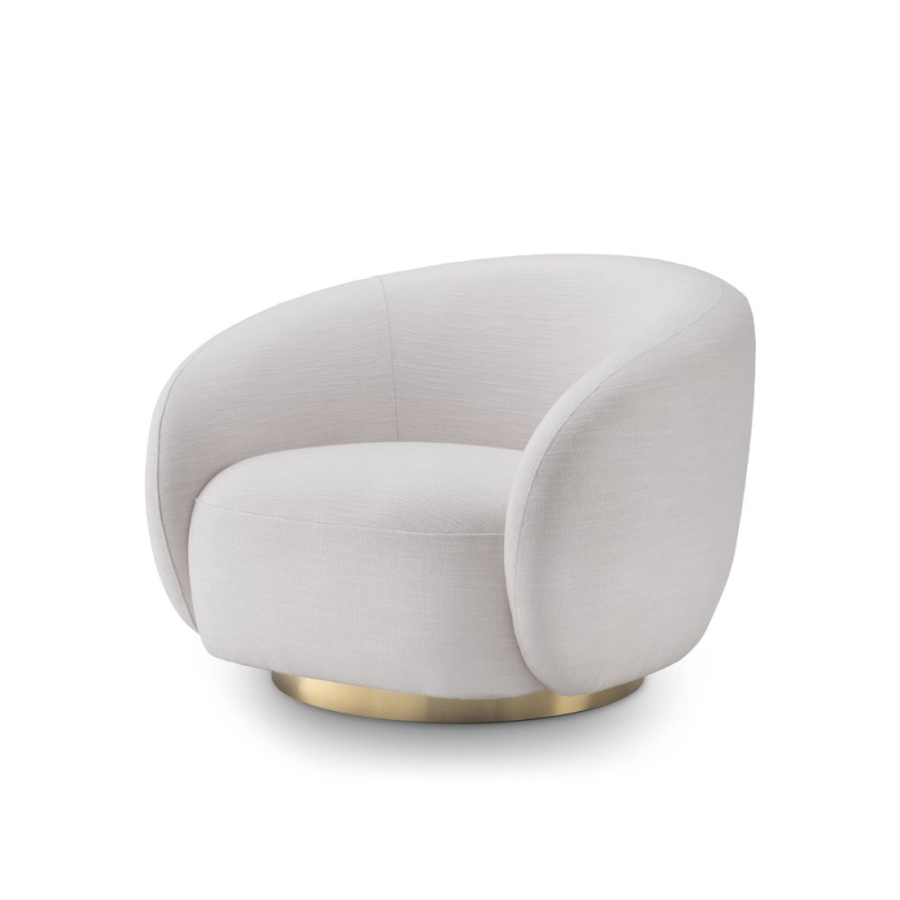 Photo Revolving Brice chair (white)