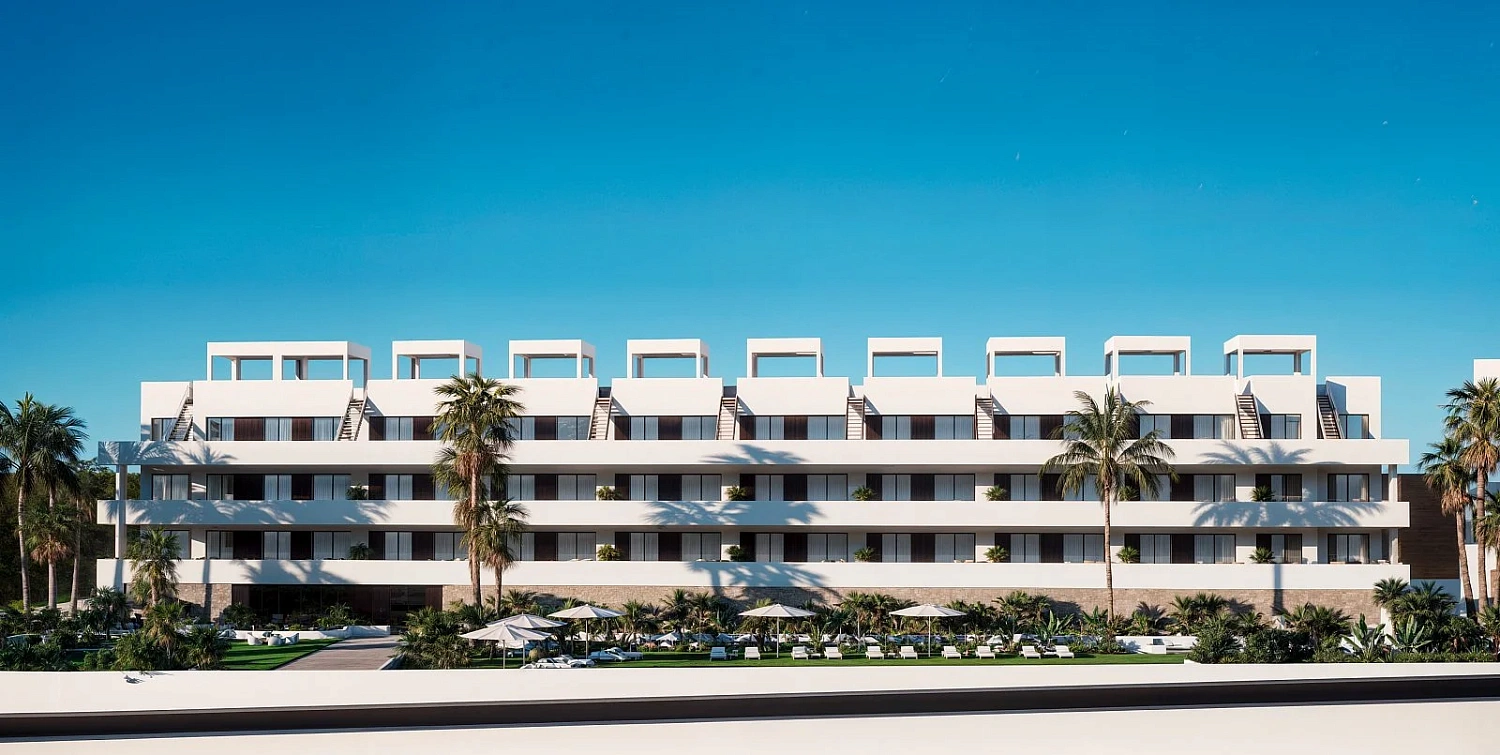 Apartment in a new building Modern apartments with sea views in Finestrat