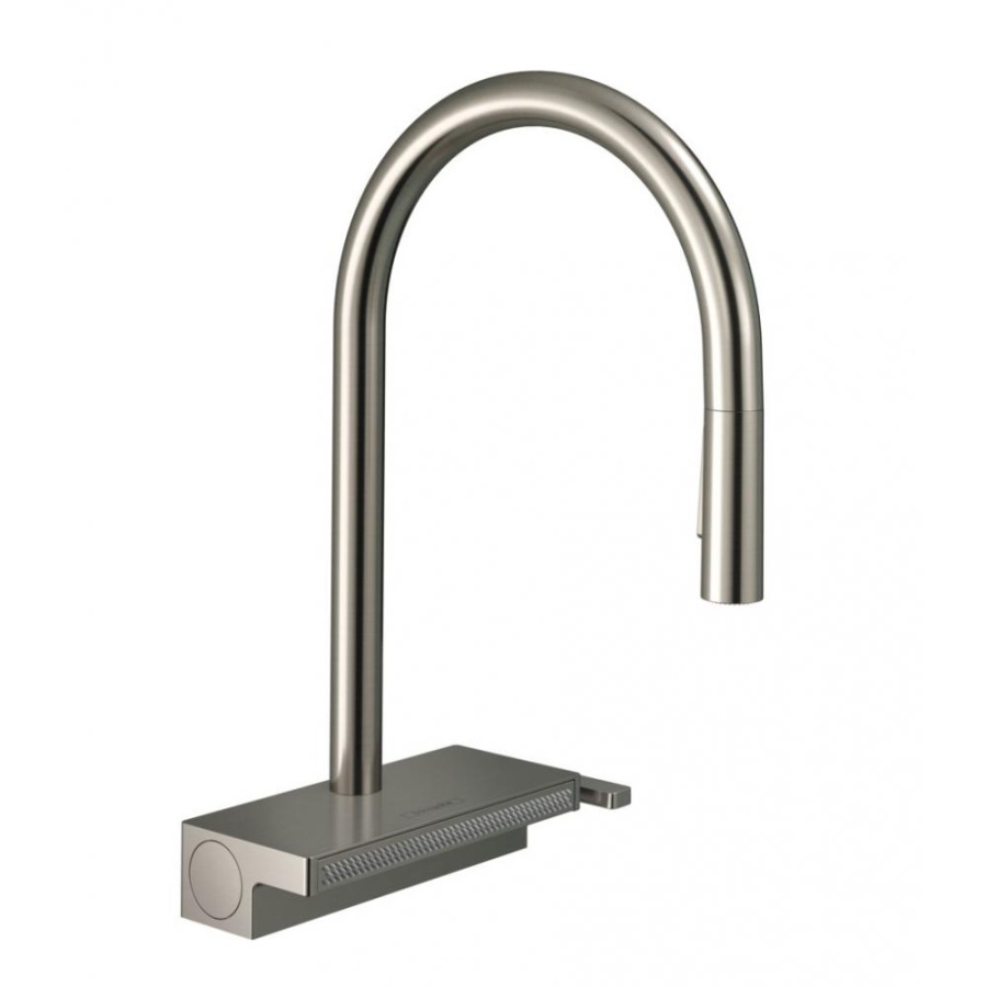 Photo Kitchen mixer hansgrohe Aquno Select M81 73837800 170 with exhaust shower, 3jet