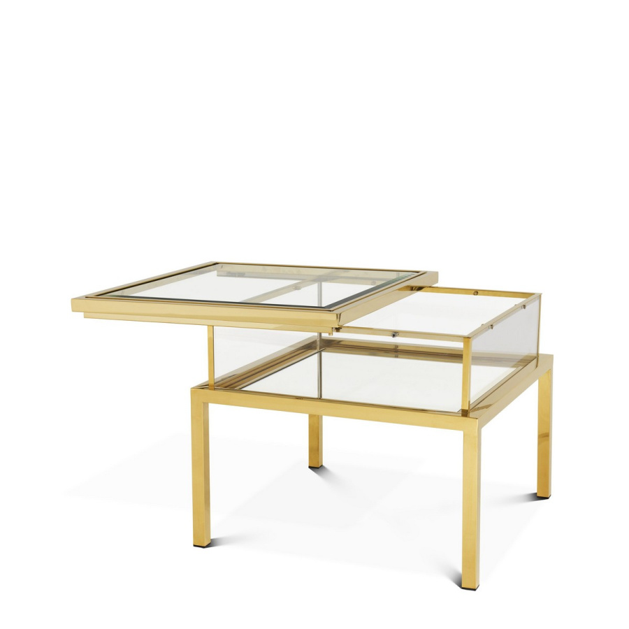 Photo Harvey side table (golden finish)