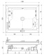 Photo Acrylic bath Jacuzzi Aura PLUS 180x150 9F43-337A