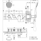 Photo Bath mixer Gessi Rilievo 59141#031