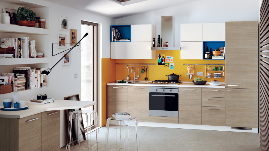 Photo Scavolini Urban kitchen straight 360cm