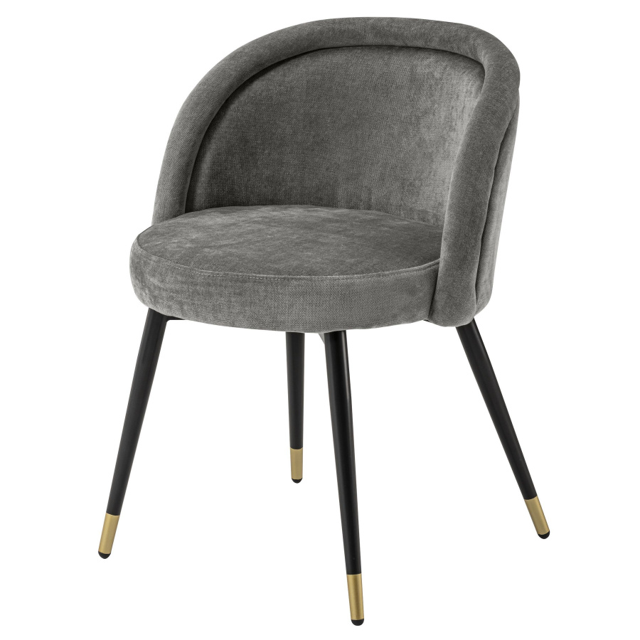 Photo A set of two Chloé dining chairs (grey)