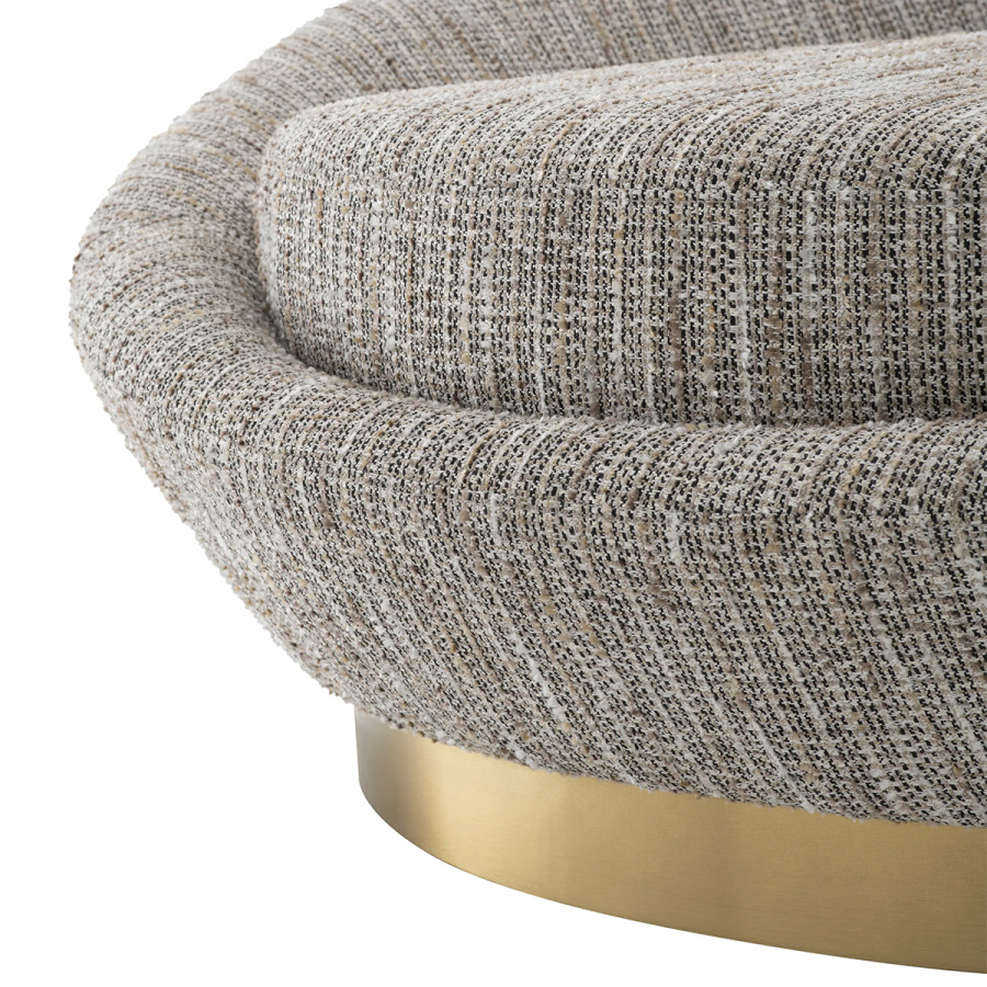 Photo Duardo sofa (round, beige)