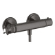 Photo Thermostatic shower mixer Axor Montreux 16261340 grinded black chrome