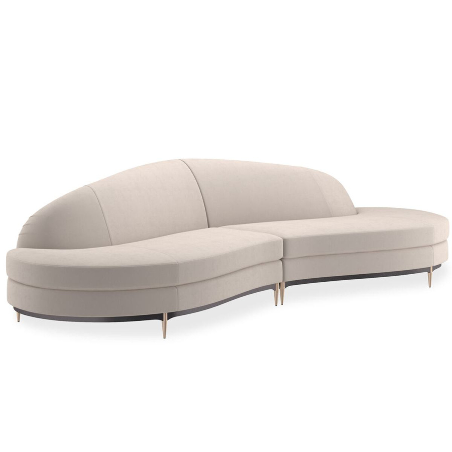 Photo Three's Company Modular Sofa (Beige)