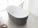 Photo Acrylic bath Belbagno 167.6x90 BB32-CF36