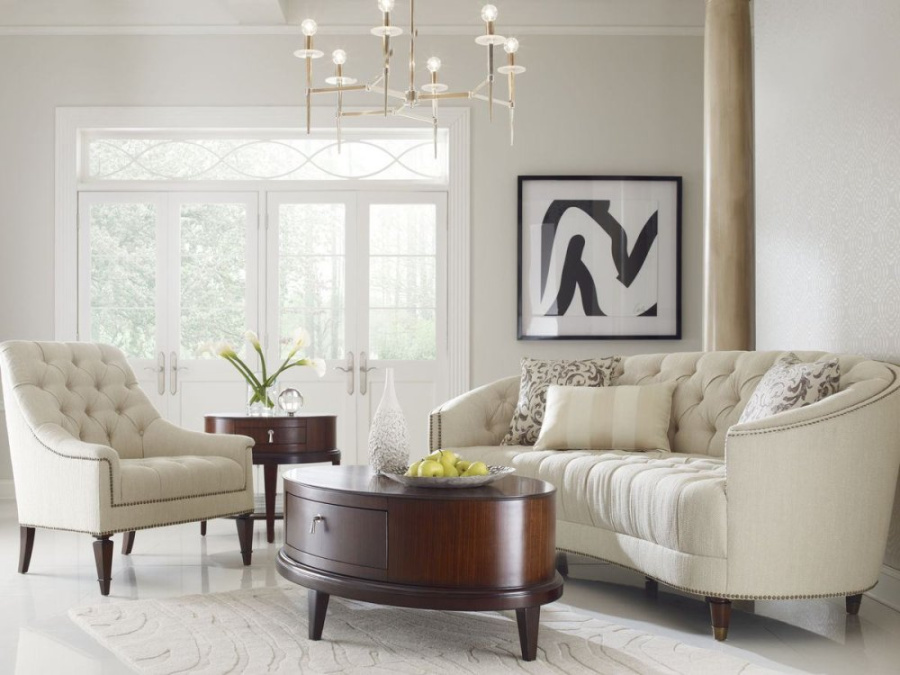 Photo Classic elegance sofa (beige)