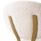 Photo Dorrego Bar Chair (cream)