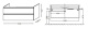 Photo Jacob Delafon Vox 100 EB2026-RA-E16 sink cabinet