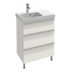 Photo Bathroom under the sink 60 cm Jacob Delafon Odeon Up EB991G-N18 white shiny
