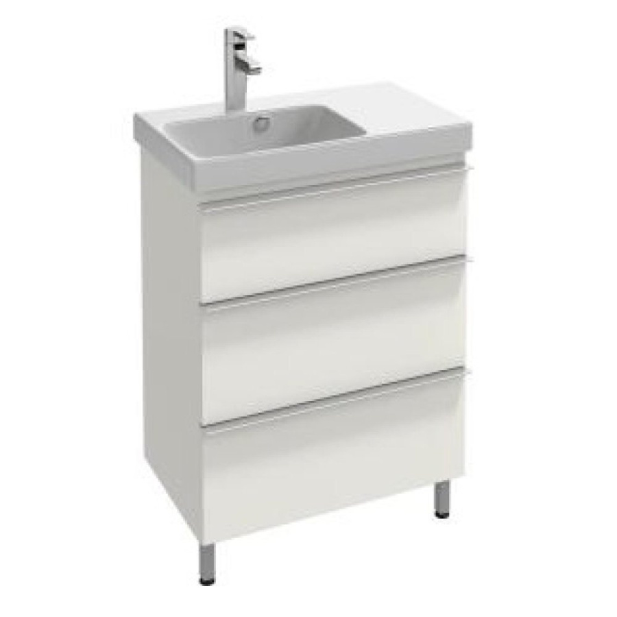 Photo Bathroom under the sink 60 cm Jacob Delafon Odeon Up EB991G-N18 white shiny