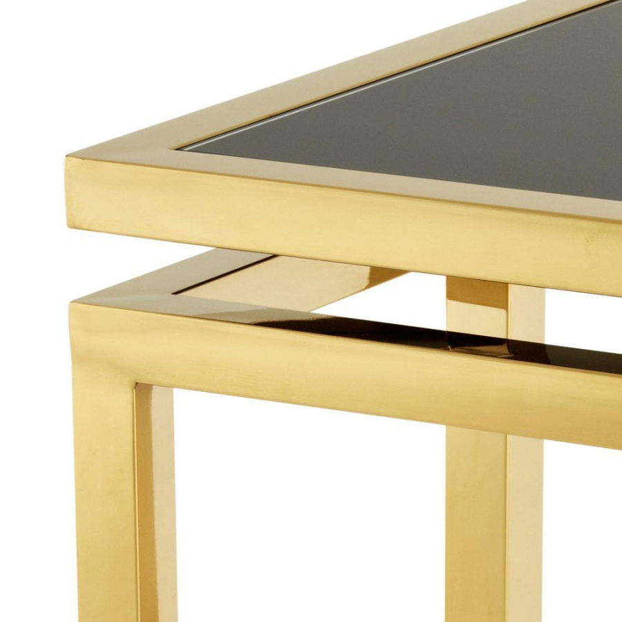 Photo Palmer side table (golden finish)