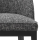 Photo Lunch chair Fallon (grey with ripples)