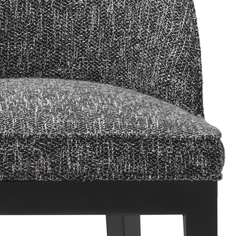 Photo Lunch chair Fallon (grey with ripples)