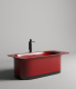 Photo A bath of artificial stone Salini Ninfea 180x82 102721MF
