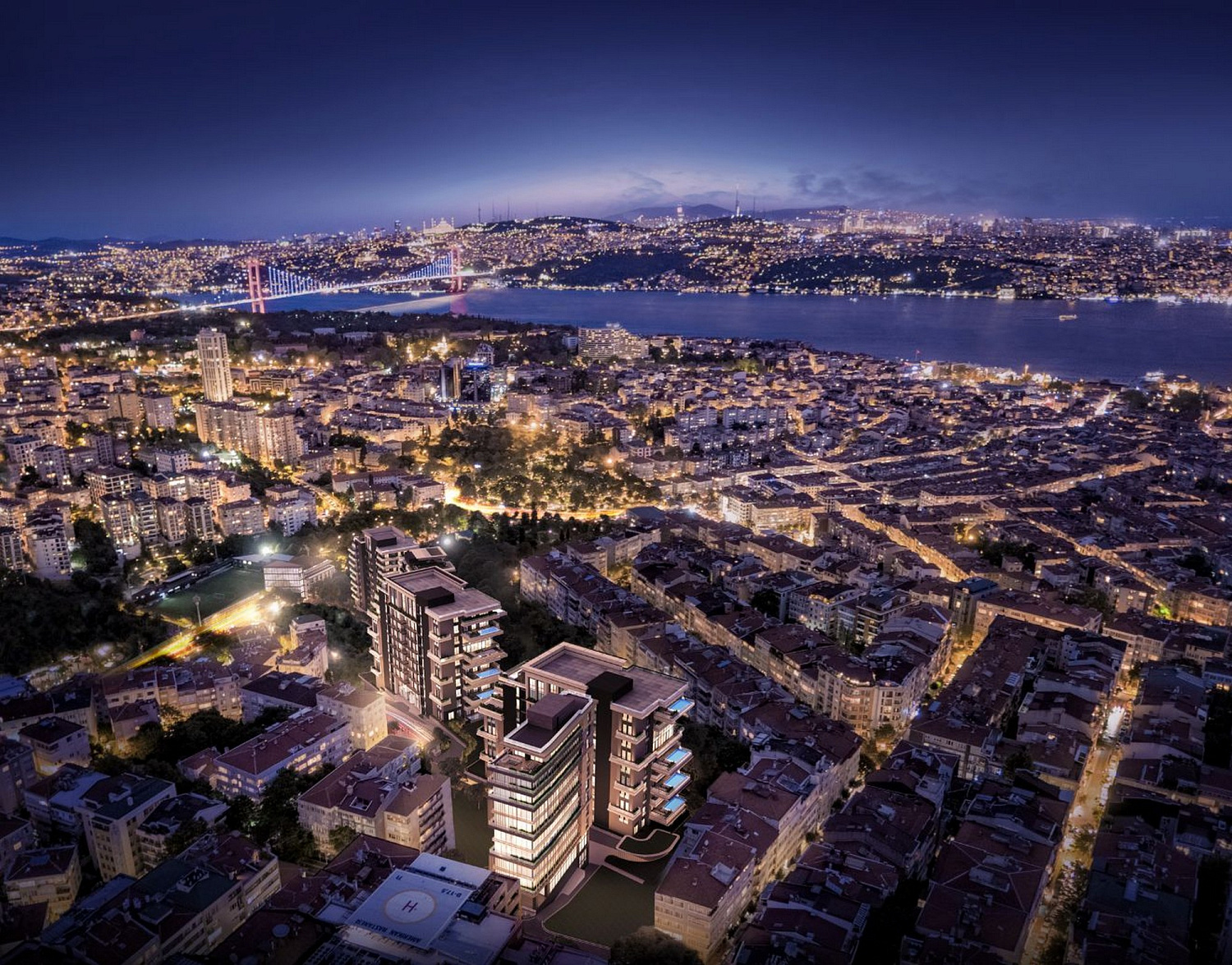 Elite residential complex in a prestigious area