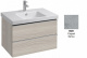 Photo 77 cm Jacob Delafon Odeon Up EB895-N26, gray concrete
