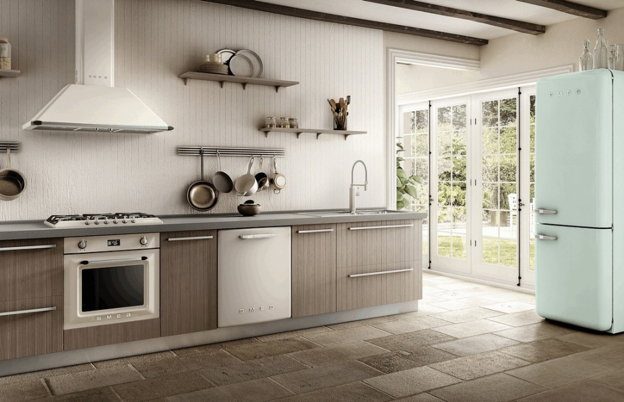 Photo Smeg FAB38RPG5 refrigerator