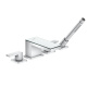 Photo Axor MyEdition 47430000 with chrome/mirror glass shower set