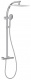 Photo shower column Jacob Delafon Talan E20642-CP, with thermostatic mixer