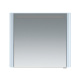 Photo Mirror cabinet with backlit AM.PM Sensation M30MCL0801BG left-sided, sky blue gloss