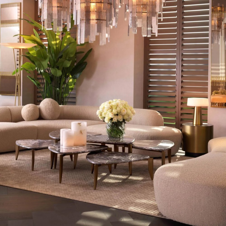 Photo Set of three coffee tables Regioni