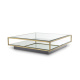 Photo Tortona L coffee table (brass)