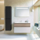 Photo Burgbad Fiumo 100 SFXN102F3956FOT45G0200C0001*1 white matte/cashmere oak
