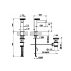 Photo Gessi Anello sink mixer 63301#707 black matte