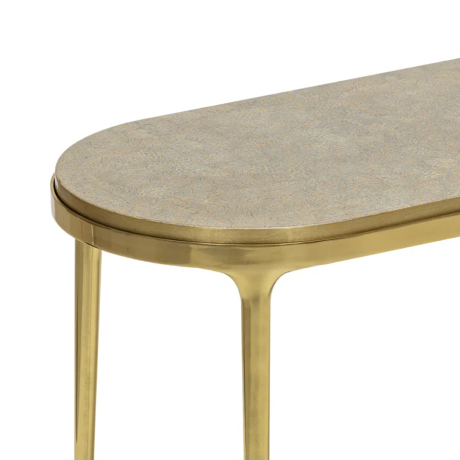 Photo Skyle Cappuccino Eggshell console