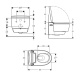 Photo Geberit AquaClean Mera Comfort 146.214.11.1 with seat cover