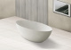 Photo Bath of artificial stone Abber Stein 180x85 AS9625-1.8 white matte