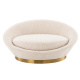 Photo Duardo sofa (round, cream)