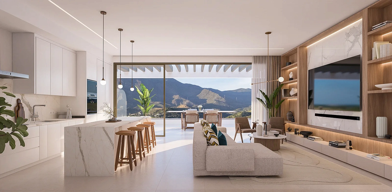 Apartment in a new building Apartments near infrastructure in Estepona, Malaga