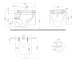Photo Salini Gemelli 240121KSM suspended toilet with seat cover