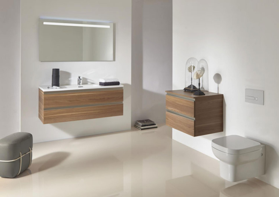 Photo Bathroom under the sink 100 cm Jacob Delafon Vox EB2026-RA-N18 white shiny