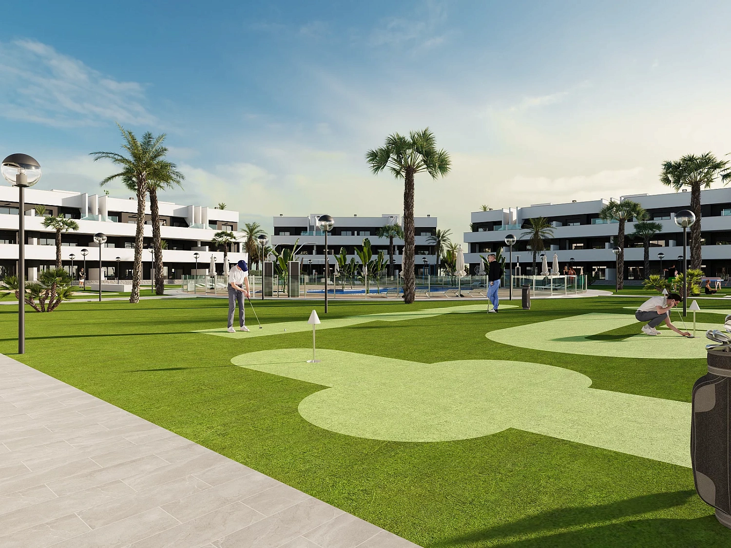 Apartment in a new building Modern apartments in Guardamar del Segura with a communal pool