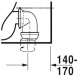 Photo Bowl of floor toilet Duravit P3 Comforts 2167090000