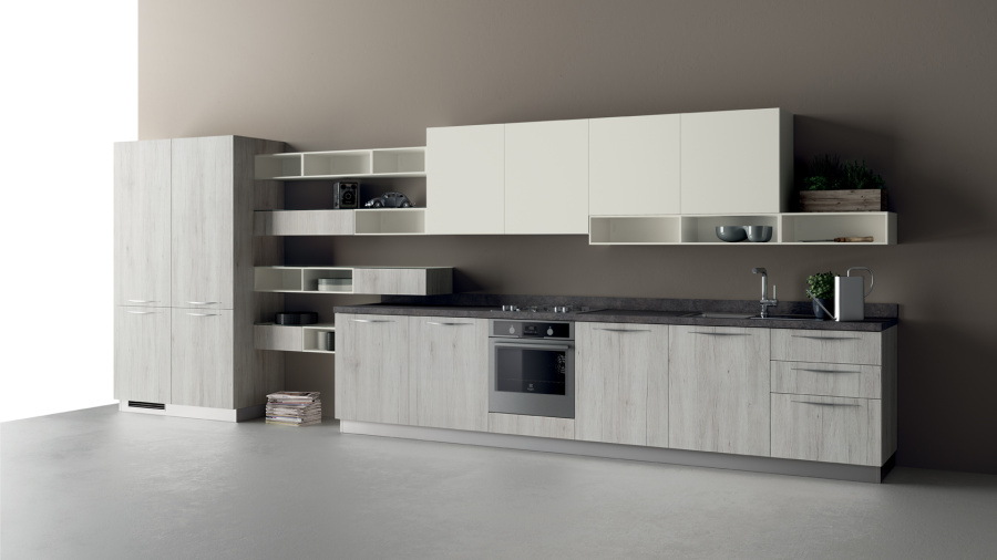 Photo Kitchen Scavolini Mood straight 300 cm with closet