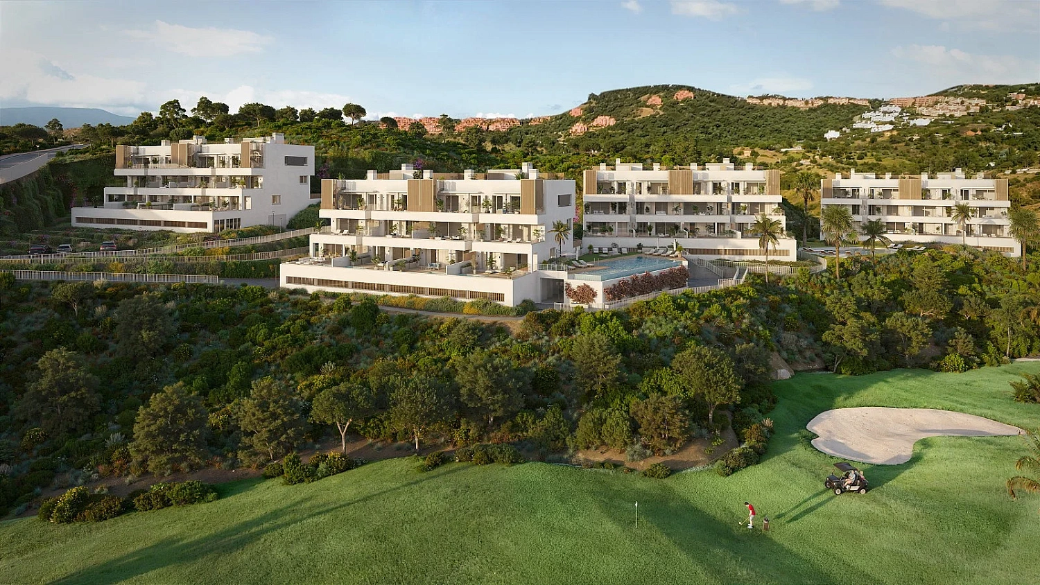 Apartment in a new building Apartments with picturesque views in a boutique complex in Mijas