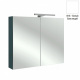 Photo Mirror cabinet 80 cm Jacob Delafon EB796-N18, white shiny