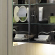 Photo Burgbad Eqio 90 SPGT090F2010 mirror cabinet with backlit