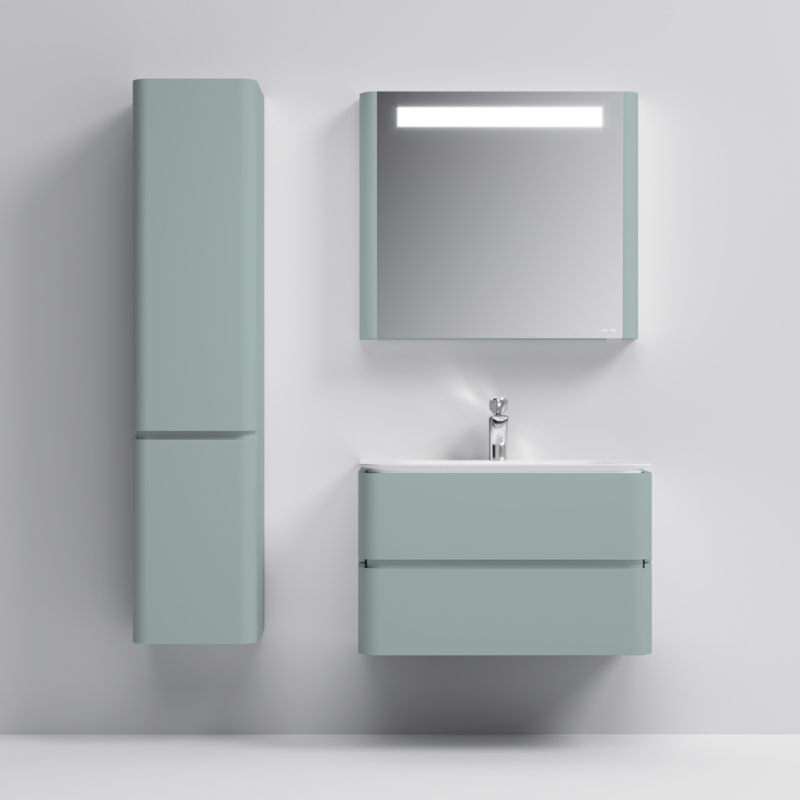 Photo Am.PM Sensation M30FHX0802GG sink cabinet, mint