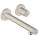 Photo Axor Uno 45113820 grinded nickel sink mixer