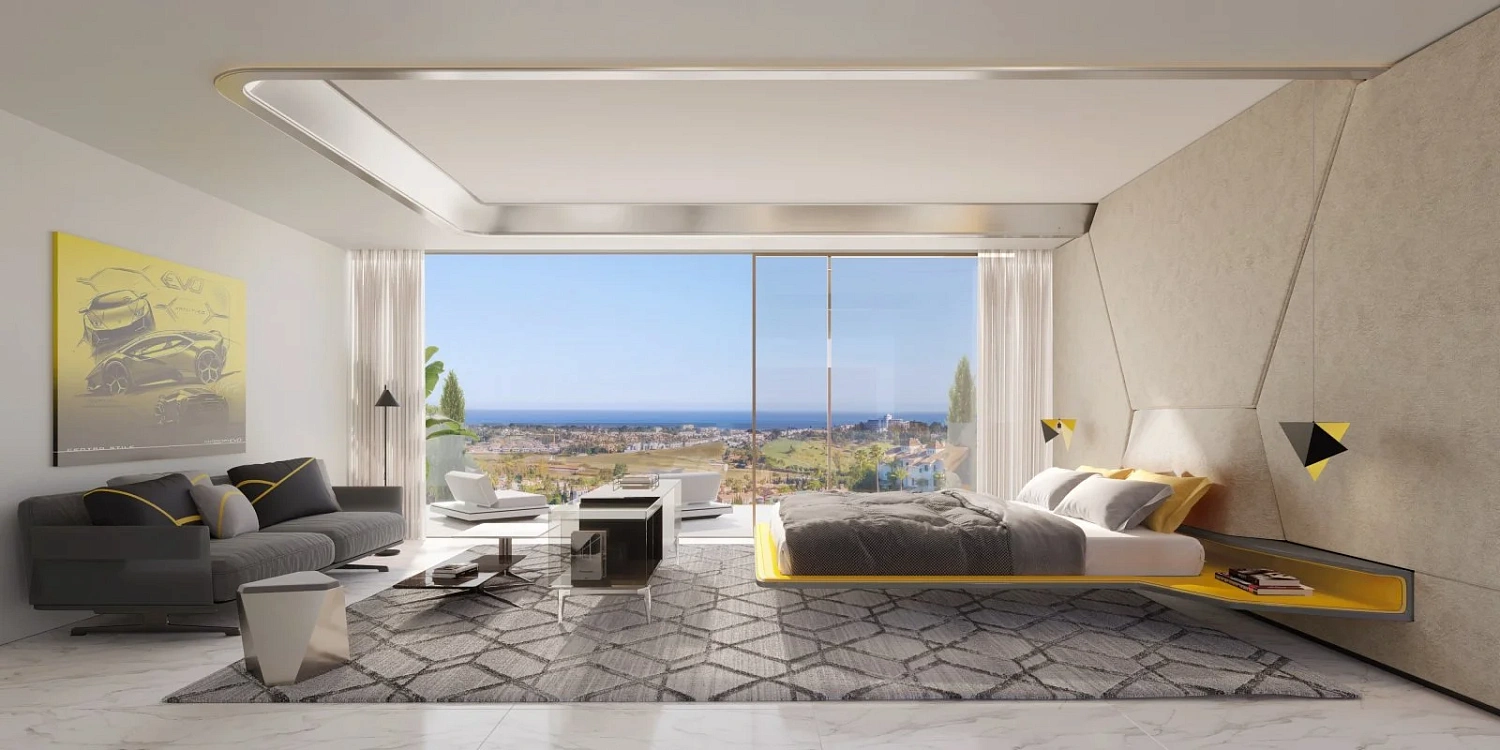 Spacious villas in the style of Lamborghini in Benaavis