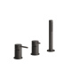 Photo Bath mixer Gessi 316 54043#707 black matte
